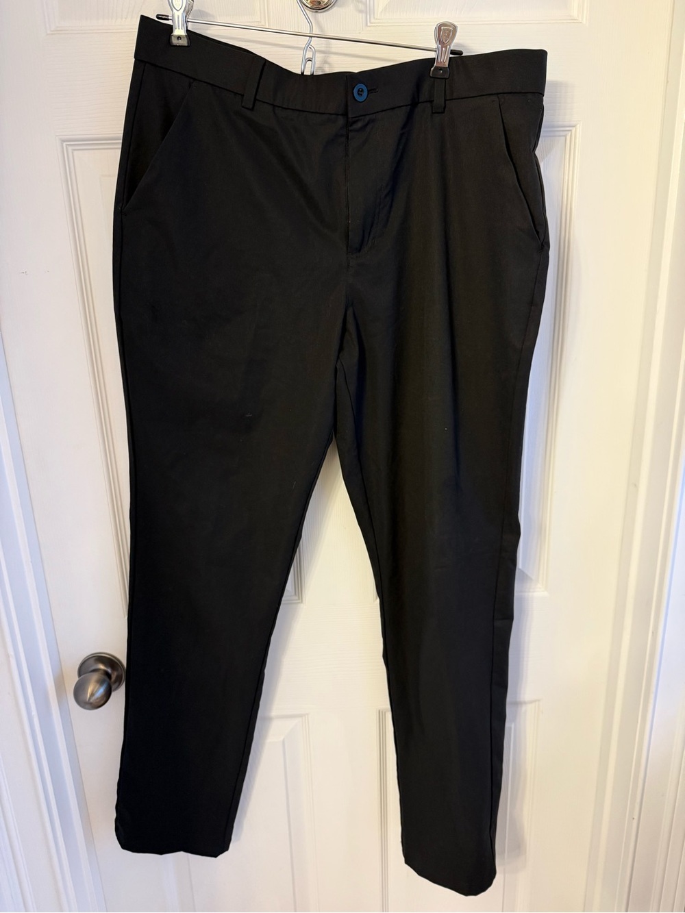 LIBIN Men's Black Performance Pants 34W X 32L